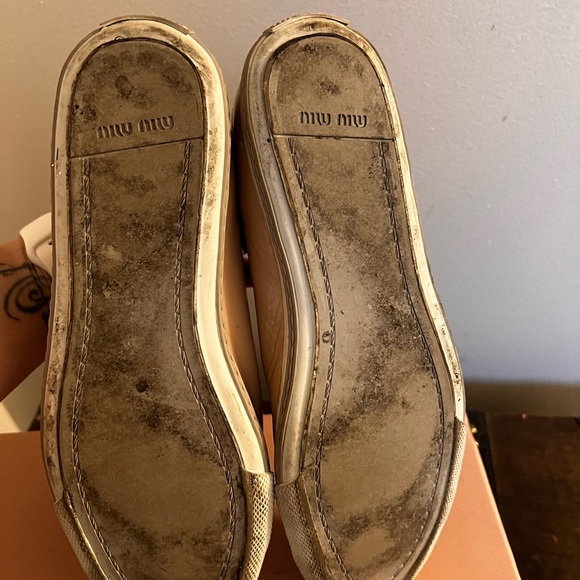 MIU MIU studded toe cap sneaker - Picture 7 of 7